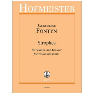 Fontyn, J.: Strophes
