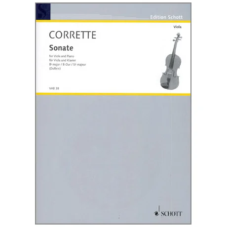 Corrette, M.: Violasonate B-Dur