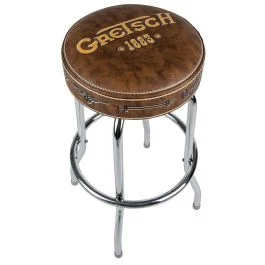 Sgabello Gretsch 1883 Logo Barstool 30″ | Cavalli Musica