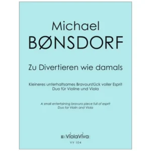 Bønsdorf, M.: Zu Divertieren wie damals