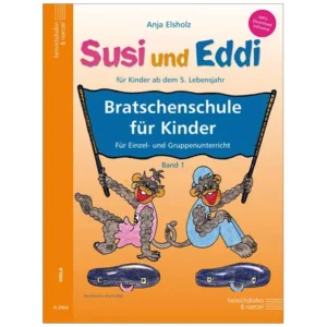 Elsholz, A.: Susi und Eddi – Bratschenschule Band 1 (+Online Audio)