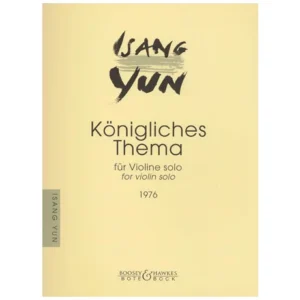 Yun, I.: Königliches Thema – nach dem »Musikalischen Opfer« von Bach
