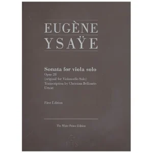 Ysaÿe, E.: Violasonate Op. 28