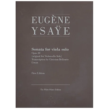 Ysaÿe, E.: Violasonate Op. 28