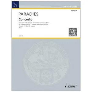 Paradies, P. D.: Concerto B-Dur – Violine 1
