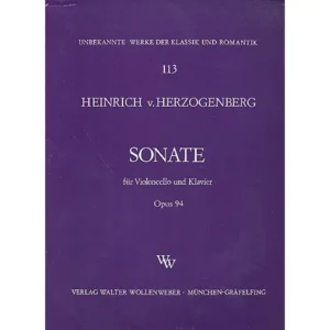Herzogenberg, H. v.: Sonate Op. 94 Es-Dur
