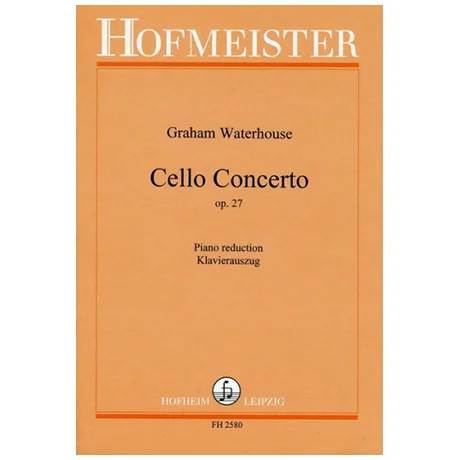 Waterhouse, G.: Cello Concerto Op. 27