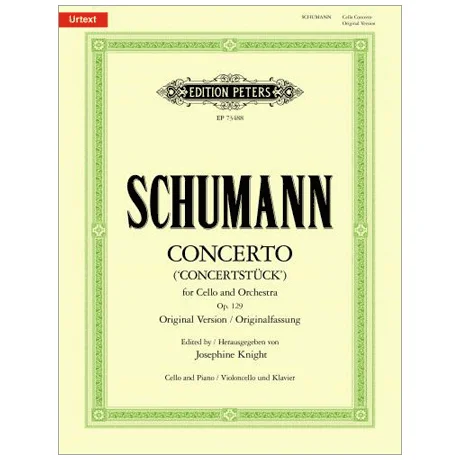 Schumann, R.: Concerto for Cello and Orchestra (Concertstück) Op. 129 a-Moll
