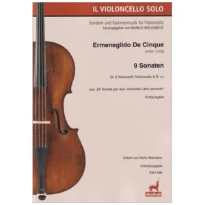 Cinque, E. d.: 9 Sonaten