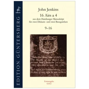Jenkins, J.: 16 Airs a 4, Nr. 9-16