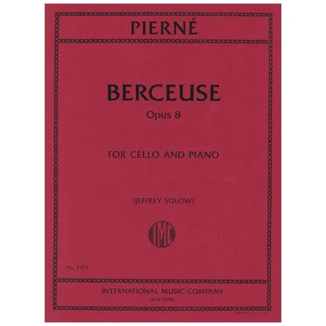 Pierné, G.: Berceuse Op. 8