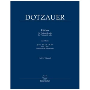 Dotzauer, J. H. F.: Etüden für Violoncello solo Heft 1