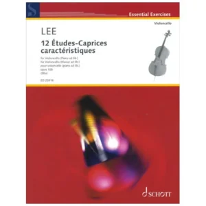 Lee, S.: 12 Études-Caprices caratéristiques Op. 100