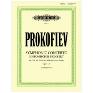Prokofiev, S.: Symphonic Concerto for Cello and Piano Op. 125 (Rostropovich)