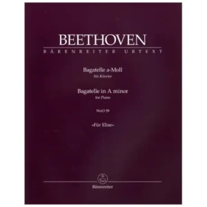 Beethoven, L. v.: Bagatelle für Klavier a-Moll WoO 59 »Für Elise«