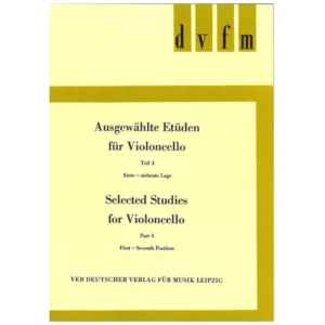 Lösche, H.: Ausgewählte Etüden für Violoncello Teil 4
