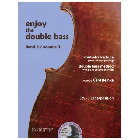 Reinke, G.: Enjoy the double bass Band 3 (+CD)