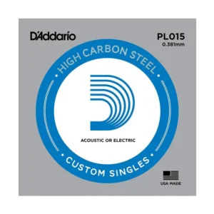 D’addario pl015 corda singola chitarra acustica / elettrica