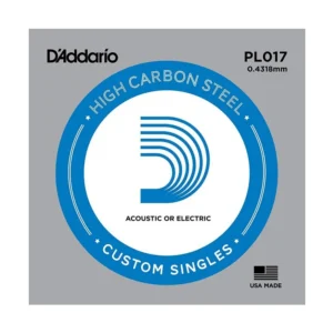 D’addario pl017 corda singola chitarra acustica / elettrica