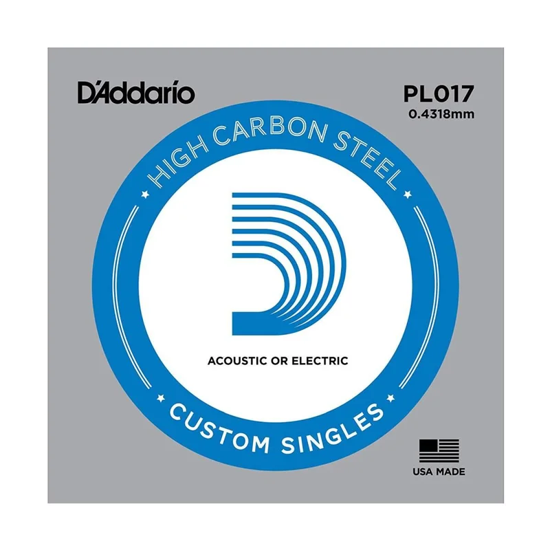 D’addario pl017 corda singola chitarra acustica / elettrica
