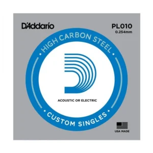 D’addario pl010 corda singola chitarra acustica / elettrica