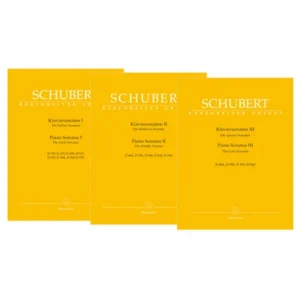 Schubert, F.: Klaviersonaten I bis III