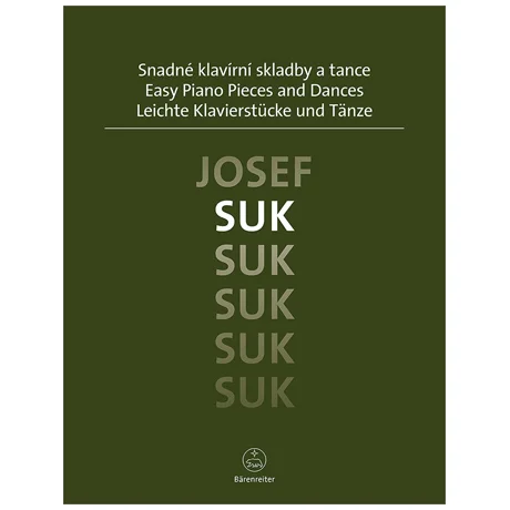 Suk, J.: Leichte Klavierstücke und Tänze