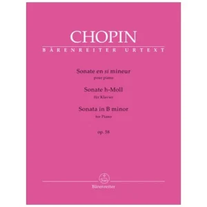 Chopin, F.: Sonate für Klavier h-Moll op. 58