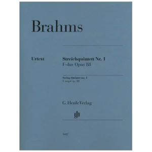 Brahms, J.: Streichquintett Nr. 1 Op. 88 F-Dur (Stimmen)