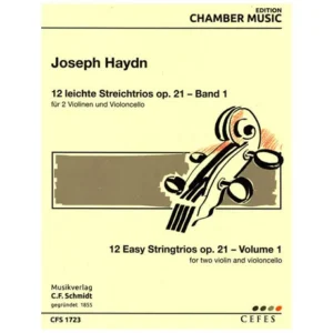 Haydn, J.: 12 leichte Streichtrios Op. 21 – Band 1