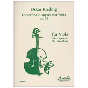 Rieding, O.: Concertino Op. 21 a-Moll »In ungarischer Weise« – Violastimme