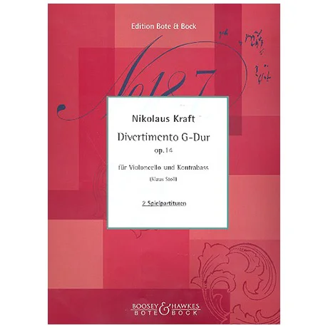 Kraft, N.: Divertimento Op. 14 G-Dur
