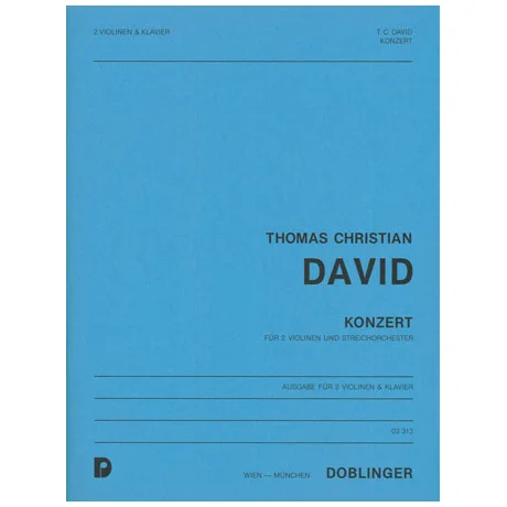 David, Th. Chr.: Konzert