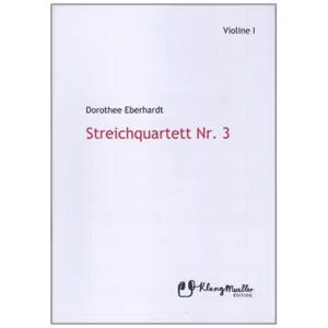 Eberhardt, D.: Streichquartett Nr. 3 – Stimmensatz