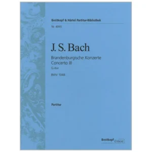 Bach, J. S.: Brandenburgisches Konzert Nr. 3 G-Dur BWV 1048