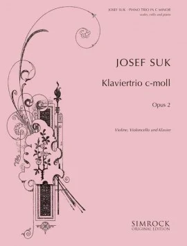 Suk, J.: Klaviertrio c-Moll Op. 2
