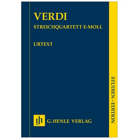 Verdi, G.: Streichquartett e-Moll