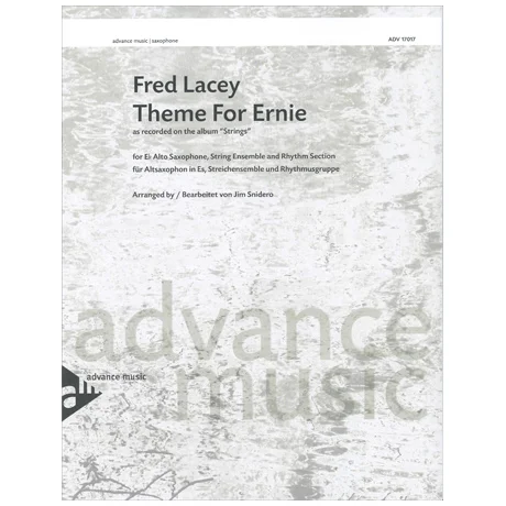 Snidero, J. / Lacey, F.: Theme for Ernie
