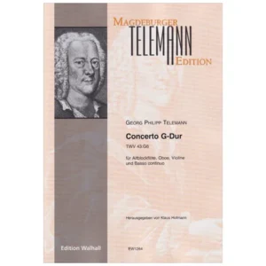 Telemann, G.Ph.: Concerto G-Dur TWV 43:G6