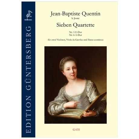Quentin, J.-B.: Sieben Quartette Nr. 5 E-Dur / Nr. 6 A-Dur