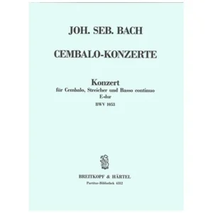 Bach, J. S.: Cembalokonzert D-Dur BWV 1054