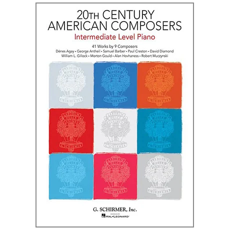 20th Century American Composers – Intermediate Level Piano