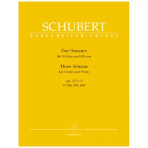 Schubert, F.: 3 Sonaten Op. 137 1-3