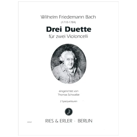 Bach, W. F.: Drei Duette