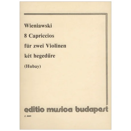 Wieniawski, H.: 8 Capriccios