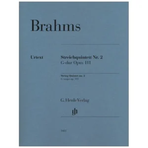 Brahms, J.: Streichquintett Nr. 2 G-dur op. 111