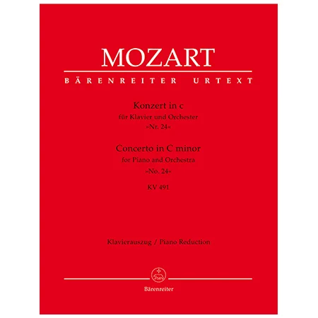 Mozart, W. A.: Klavierkonzert Nr. 24 KV 491 c-Moll