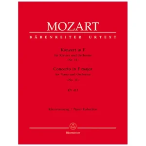 Mozart, W. A.: Klavierkonzert Nr. 11 KV 413 (387a) F-Dur
