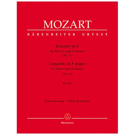 Mozart, W. A.: Klavierkonzert Nr. 11 KV 413 (387a) F-Dur