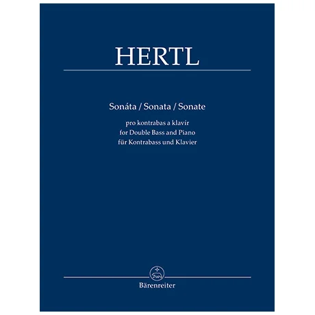 Hertl, F.: Kontrabasssonate